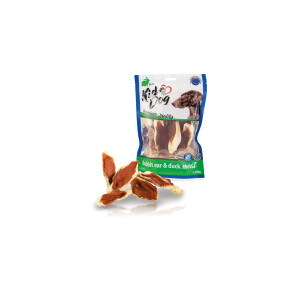 Recompense Pentru Caini, Urechi De Iepure Umplute Cu Rata, 250 g, A04806