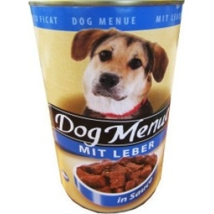 Hrana Umeda Pentru Caini, Dog Menu Adult, Ficat, 415 g