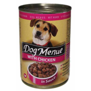 Hrana Umeda Pentru Caini, Dog Menu Adult, Pui, 415 g