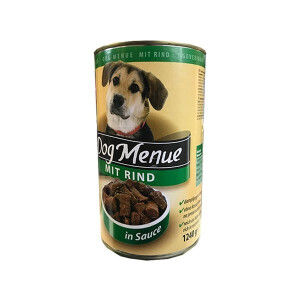 Hrana Umeda Pentru Caini, Dog Menu Adult, Vita, 1240 g