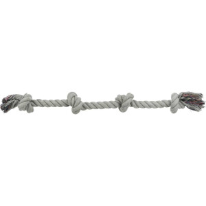 Jucarie Pentru Caini, Sfoara Cu 4 Noduri, 360 g/54 cm, Diverse Culori, 3274