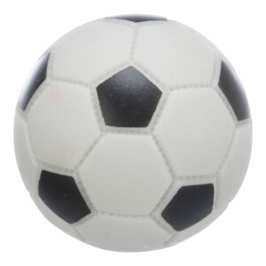 Jucarie Pentru Caini, Minge Fotbal, Vinil, Cu Sunet, 6 cm, 3435	