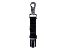 Centura De Siguranta Auto Pentru Caini, S-M: 45-70 cm/25 mm, Negru, 1289	