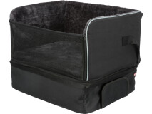Scaun Auto Pentru Caini, 45x38x37 cm, Pana la 8 kg, Negru, 1322	