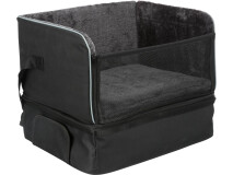 Scaun Auto Pentru Caini, 45x38x37 cm, Pana la 8 kg, Negru, 1322	