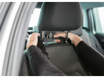 Scaun Auto Pentru Caini, 45x38x37 cm, Pana la 8 kg, Negru, 1322	
