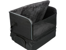 Scaun Auto Pentru Caini, 45x38x37 cm, Pana la 8 kg, Negru, 1322	