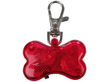 Flasher Cu Adresier, Forma De Os, 4.5x3 cm Rosu 1342