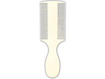 Pieptene Dublu Pentru Indepartare Purici/Praf, Cu Maner, 14 cm, 2400