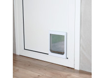 Usa Batanta Pentru Caini, 2-Way, XSS: 25x29 cm, Alb, 3877	