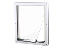 Usa Batanta Pentru Caini, 2-Way, S-M: 30x36 cm, Alb, 3878	