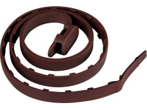 Zgarda Antiparazitara Natur Pentru Caini, 60 cm, Maro, 3906	
