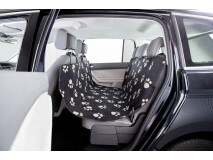 Husa Protectie Bancheta Auto, 1.40x1.45 m, Negru/Bej, 13234	