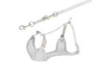 Ham Si Lesa, Soft, Pentru Caini Juniori, S-M: 26-34 cm/10 mm, 2.00 m, Gri, 15560	