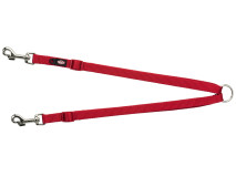Lesa Dubla Chinga, XS-M, 40-70 cm/15 mm Rosu 201103