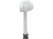 Periuta de Dinti cu 3 Capete, 18 cm, Alb/Gri, 25622