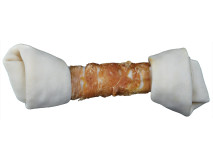 Recompensa Pentru Caini, Denta Fun, Os Innodat Cu Pui, 25 cm/ 22 g 31320	