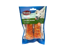 Recompense Pentru Caini, Denta Fun, Oase Presate Cu Pui, 11 cm/ 2x60 g, 31343	