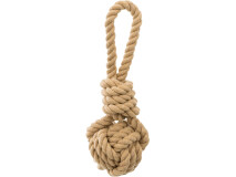 Jucarie Pentru Caini, Be Nordic, Minge Nod Pe Sfoara, 7/20 cm, 32632