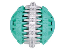 Jucarie Pentru Caini, Denta Fun, Minge, Aroma Menta, Cauciuc, 6 cm 32941