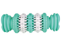 Jucarie Pentru Caini, Denta Fun, Os, Aroma Menta, Cauciuc,15 cm 32944