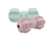 Jucarie Pentru Caini, Junior, Gantera, Cauciuc, 9 cm, Diferite Culori, 33343