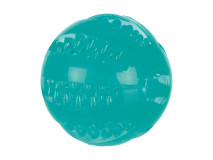 Jucarie Pentru Caini, Denta Fun, Minge, Aroma Menta, TPR, 6 cm, 33680