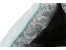 Culcus-Pestera Junior, 45x30x40 cm, Gri/Verde Menta, 38254