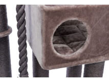 Ansamblu Cat Tree XXL Andres, 70x48x190 cm, Capuccino, 44713