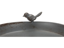 Adapator Exterior Pentru Pasari, Metal, 800 ml/22 cm, Gri, 55510