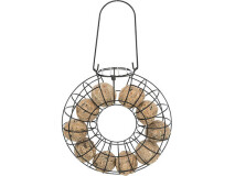 Hranitor Exterior Pentru Bile De Grasime, Metal, 24x8 cm, Negru, 55622	