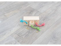 Jucarie De Strategie Pentru Rozatoare, Cub, Lemn, 15x5.5x6 cm, 62815	