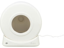 Litiera Cu Autocuratare Pentru Pisici, 51x56 x54 cm, Alb, 40050