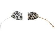 Jucarie pentru Pisici, set 2 buc. Soarece, cu Catnip, 5 cm, 45384	