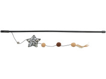 Jucarie Pentru Pisici, Undita cu Catnip, Stea, 50 cm, 45386