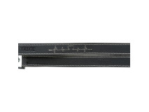 L(-22%)Lesa Piele Rustic Heartbeat Reglabil, M-L: 2 m/20 mm, Negru, 18982