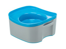 Castron Pentru Calatorie, Strong, Plastic, 21x11x21 cm, Gri/Petrol, 24601