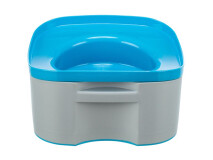 Castron Pentru Calatorie, Strong, Plastic, 21x11x21 cm, Gri/Petrol, 24601