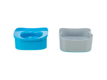 Castron Pentru Calatorie, Strong, Plastic, 21x11x21 cm, Gri/Petrol, 24601