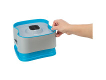 Castron Pentru Calatorie, Strong, Plastic, 21x11x21 cm, Gri/Petrol, 24601