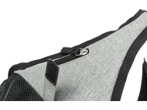 Geanta De Transport, Savina, Frontala, 30x33x26 cm, Pana la 10 kg, Negru/Gri, 28941