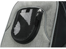 Geanta De Transport, Savina, Frontala, 30x33x26 cm, Pana la 10 kg, Negru/Gri, 28941