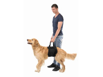 Ham Reabilitare Pentru Caini, L-XL: 75-90 cm, Pana la 45 kg, Negru, 19403	