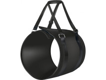 Ham Reabilitare Pentru Caini, M: 60-65 cm, Pana la 25 kg, Negru, 19401	
