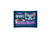 Hrana Umeda Pentru Pisici, Curcan si Ficat in Sos, 4x100 g