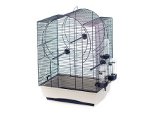 Colivie Emma 2, Gri/Albastru, 45x32x64 cm, L493/065
