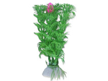Planta Artificiala Pentru Acvariu, Blister, 10 cm, Verde/Roz, 1B06
