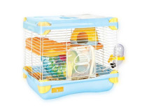 L(-17%)Cusca Pentru Rozatoare, Gremi Adventure Land, S: 28x21x25 cm Albastru, K804	