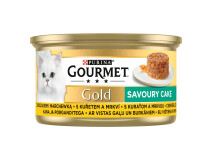 Gourmet Gold cu Pui si Morcov, 85 g