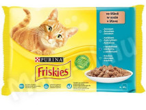Hrana Umeda Pentru Pisici, Friskies, Selectie De Peste, 4x85 g